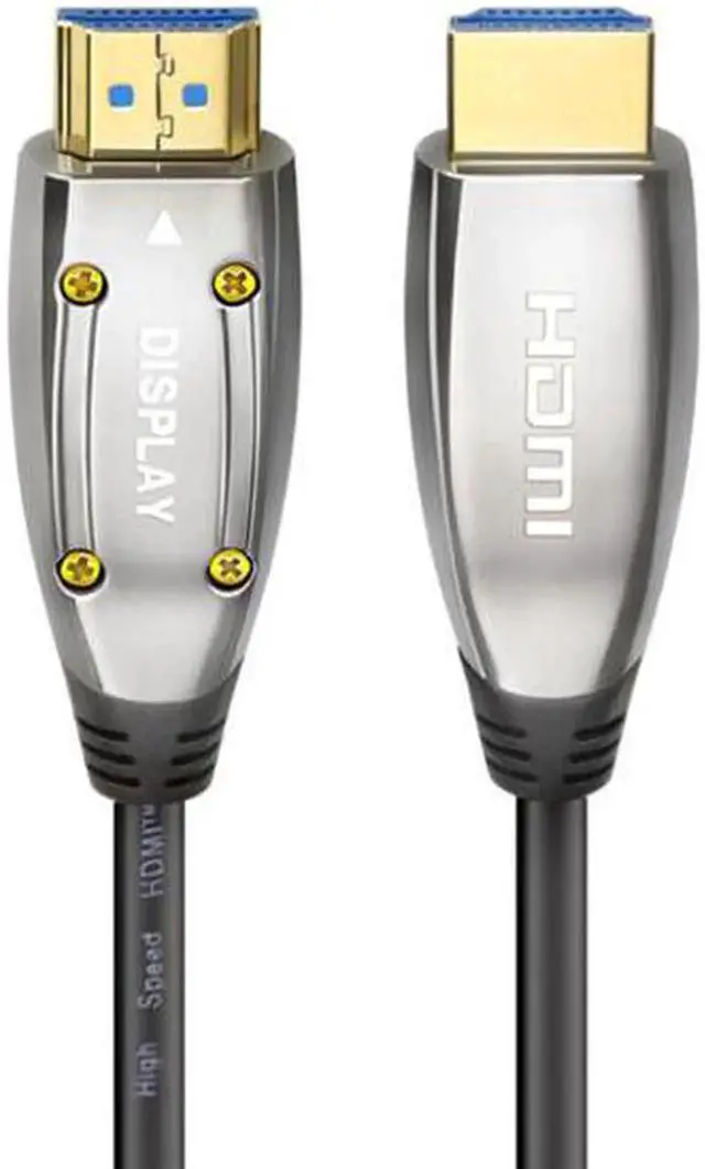 Main image of HDMI Fiber Optic Cable 100ft, 8K High Speed 48Gbps HDMI 2.1 Cable, Supports 8K, 4K, 10K, HD, 100% Real 8K@60Hz, Dynamic HDR, HDCP 2.2, 3D, 4:4:4, Professional Grade HDMI Over Fiber Cable (98ft/30m)