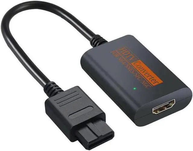 Alt view image 3 of 3 - For NGC/SNES/N64 To HDMI-compatible Converter Adapter For Nintend 64 For GameCube Plug And Play Full Digital Cable