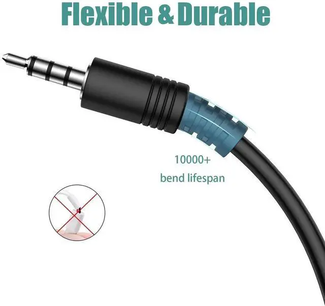 Alt view image 2 of 7 - USB to Aux Audio Adapter, 2PCS 3.5mm Male to USB Female for Playing Music with U-Disk in Your Car,orked only When Your CAR 3.5mm AUX Port Must has Audio decoding Function- No Power Supply