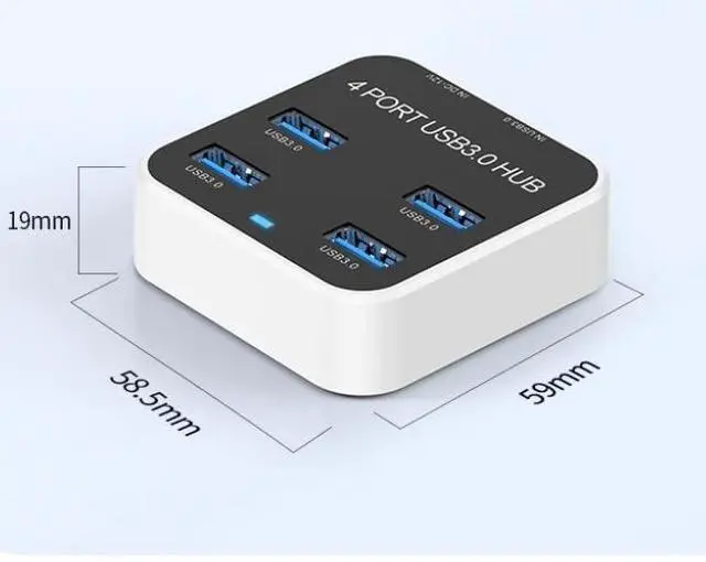 Main image of USB 3.0 Hub 4-Port / 7-Port / 10-Port Custom Mold High-Speed USB Splitter for Computer/Laptop, Multi-Port Expander for U-Disk/Hard Drive/Keyboard/Mouse, Plug-and-Play