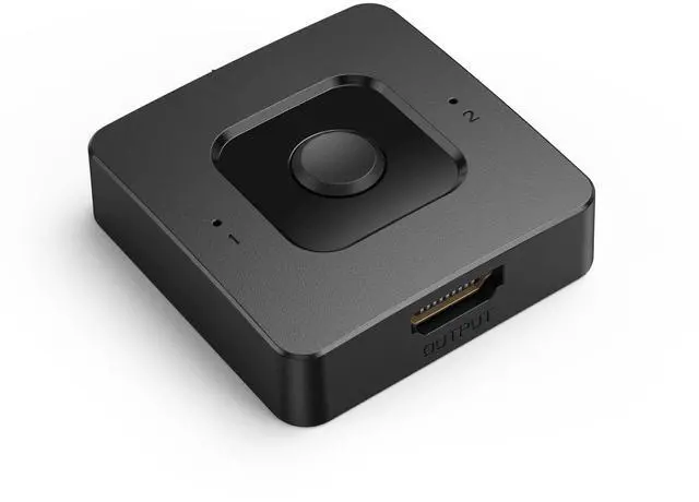 Alt view image 2 of 5 - 8K HDMI 2.1 Switch 2-in-1-out 8K@60Hz 4K@120Hz High-Speed Video Switcher for Xbox/PS5/PS4, 48Gbps Bandwidth, HDR10+ Dolby Vision, External with USB Power