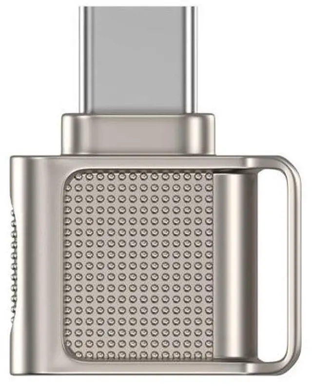 Main image of Multi-Function USB-C Card Reader SD/TF Memory Card Adapter for iPhone/Android/PC/Laptop/Car/Camera, Type-C & USB 3.0 OTG, Plug-and-Play Data Transfer Gold