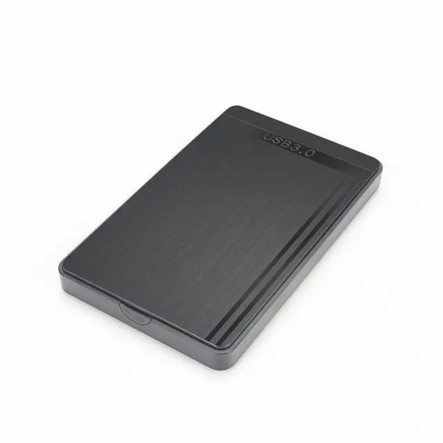 Alt view image 2 of 5 - USB 3.0 2.5-inch Hard Drive Enclosure Brushed Finish External SSD/HDD Case for SATA I/II/III, Tool-Free, Plug-and-Play, Supports 9.5mm 2.5" HDD & SSD