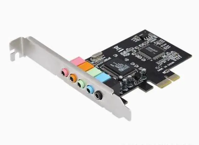Main image of PCIe 5.1 Channel Sound Card Internal PCI-E Audio Adapter with CMI8738 Chip, 6-Channel 3D Stereo Surround Sound, Low Profile Bracket, for Desktop PC Windows