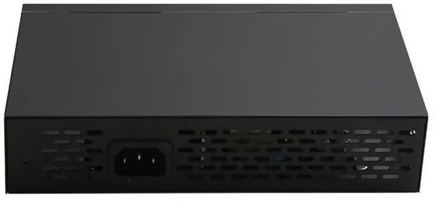 Alt view image 4 of 4 - 6-Port PoE Switch 4 x PoE Ports + 2 x Uplink Ports, 52V, 62W Total Power, 30W per Port, VLAN Support, 250m Long-Distance Transmission, for IP Camera & Surveillance Systems