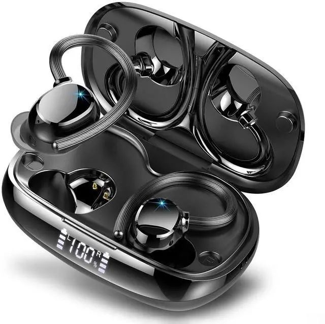 Main image of Q61 Over-Ear In-Ear Smart Bluetooth Headset HD Calls, Digital Display, IPX4 Waterproof, Long Battery Life, Bluetooth 5.2