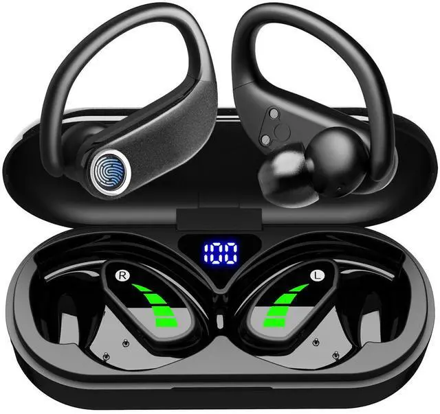 Main image of Q30 Over-Ear Soft Silicone In-Ear Bluetooth Headset OWS Open-Ear, 5.2 Smart, Digital Display, IPX4, Cross-Border Export