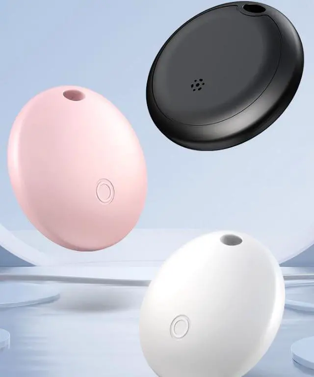 Alt view image 6 of 6 - S8 FindMy Global Tracker AirTag Style Locator, Anti-Loss, Compatible with iPhone, Precision Finding, 1-Year Battery White