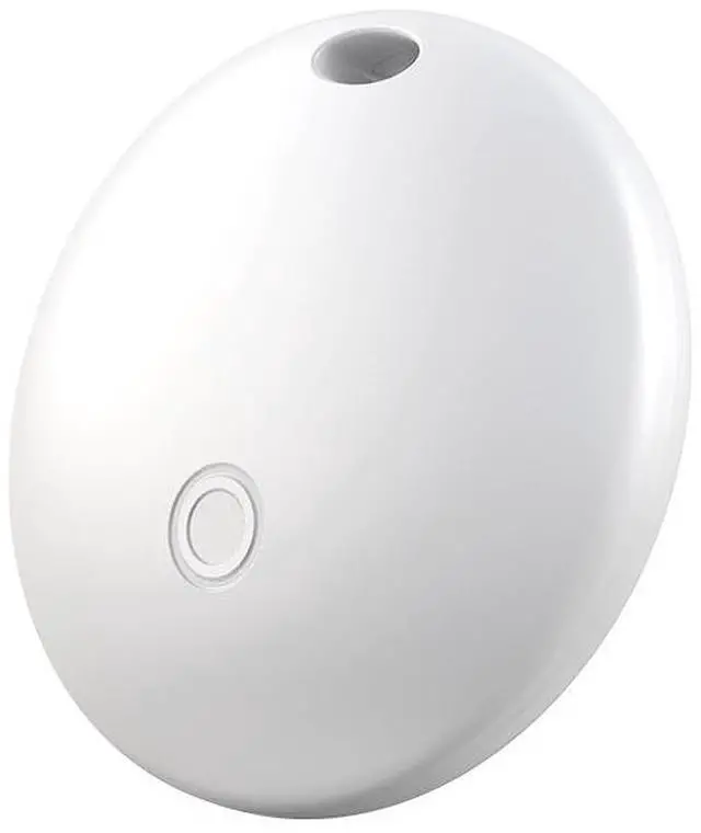 Main image of S8 FindMy Global Tracker AirTag Style Locator, Anti-Loss, Compatible with iPhone, Precision Finding, 1-Year Battery White