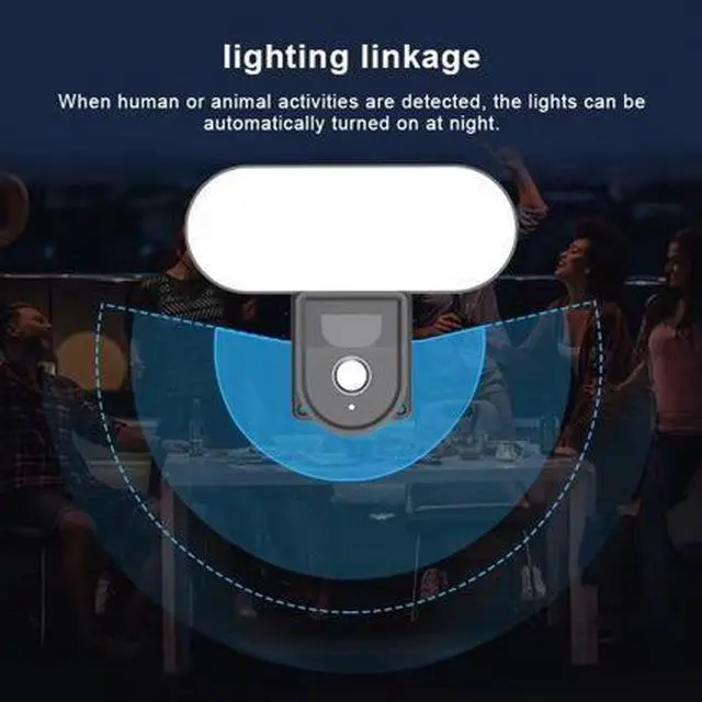 Alt view image 2 of 4 - WiFi Yard Light Security Camera Motion-Activated LED Light, Two-Way Audio, 1080P, Outdoor, Night Vision, Mobile Remote