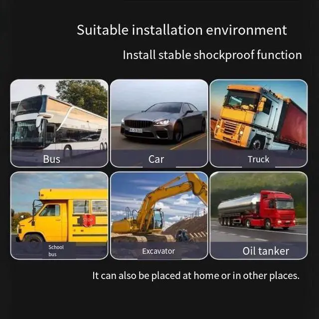 Alt view image 5 of 5 - 4G Vehicle Security Camera Mobile Remote, 4MP HD, Waterproof Outdoor, for Truck, Excavator, Bus, Construction Vehicle