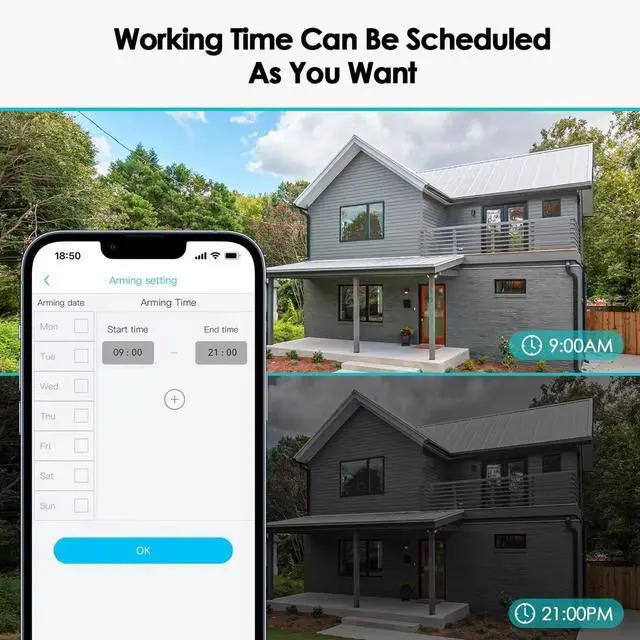 Alt view image 2 of 5 - UBOX Solar Security Camera 20X Zoom, 6MP, Gun & Ball Linkage, Full-Color Night Vision, 4G EU Version, Solar Powered