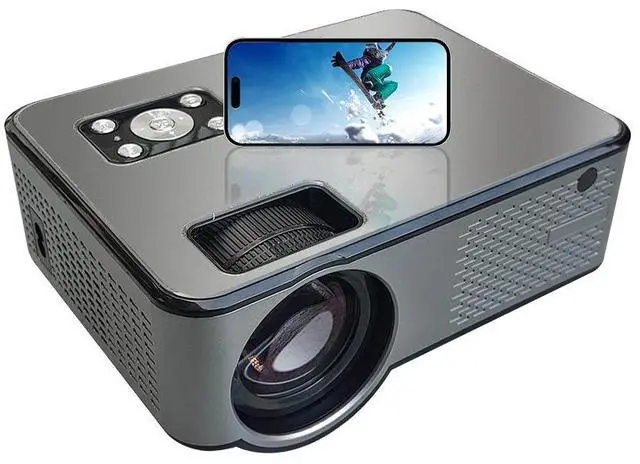 Main image of C9 Full HD 4K High-End Portable Home Projector 1080P Native, 500 ANSI, 120" Max, Android, Wireless Mirroring