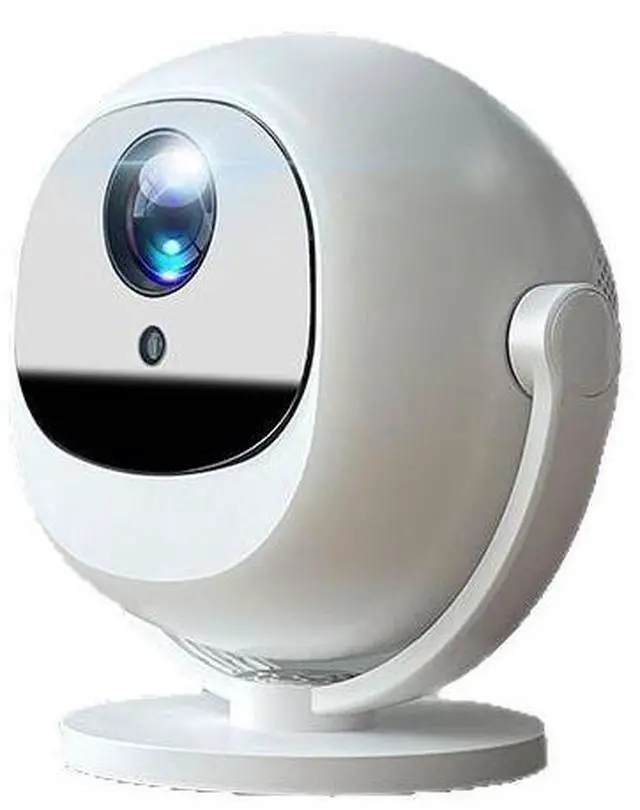 Main image of 360° Rotating Portable Smart Projector 720P, 150 ANSI, Android 11, Wireless Mirroring, Auto Keystone, Home Theater
