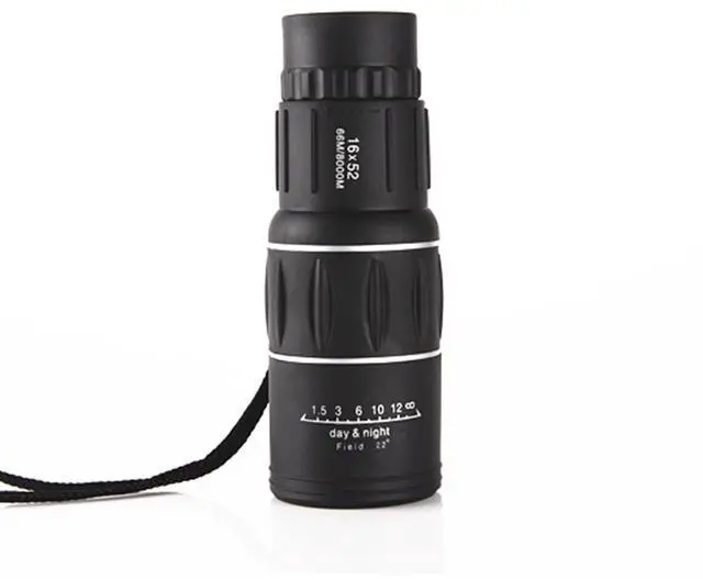 Alt view image 4 of 4 - 16x52 High-Power Monocular Telescope HD Low-Light, Phone Photo Compatible, Outdoor Portable, BAK4 Prism, FMC Coated