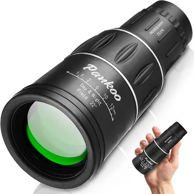 Main image of 16x52 High-Power Monocular Telescope HD Low-Light, Phone Photo Compatible, Outdoor Portable, BAK4 Prism, FMC Coated