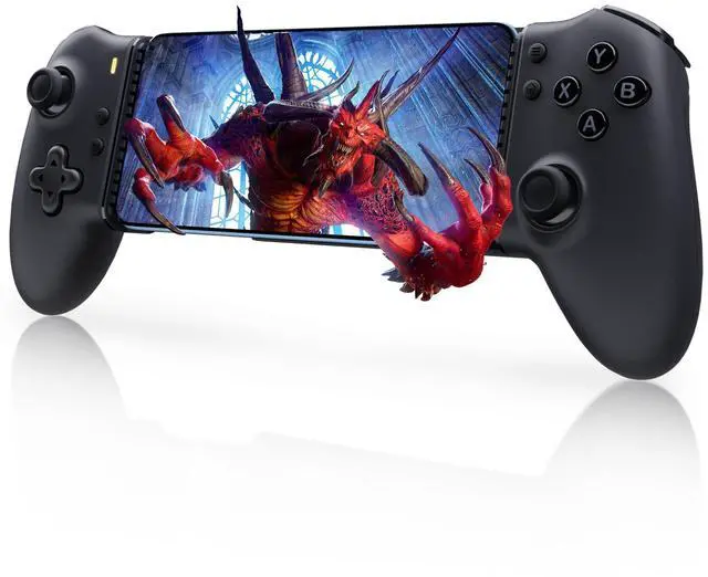 Alt view image 4 of 5 - M15 Dual Hall Effect Telescopic Mobile Controller Bluetooth, 2 Macro Back Buttons, 6-Level Vibration, Linear/Quick Triggers