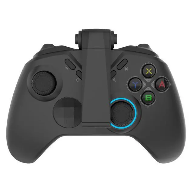 Alt view image 2 of 7 - S820+ Wireless Controller with Phone Stand 6-Axis Gyro, 1000mAh, Programmable Buttons, for Switch/PS4/PC/Android/iOS E-sports Black