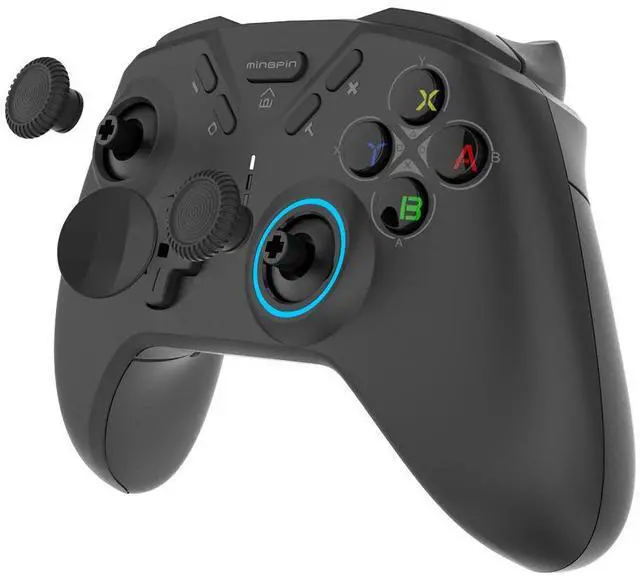 Main image of S820+ Wireless Controller with Phone Stand 6-Axis Gyro, 1000mAh, Programmable Buttons, for Switch/PS4/PC/Android/iOS E-sports Black