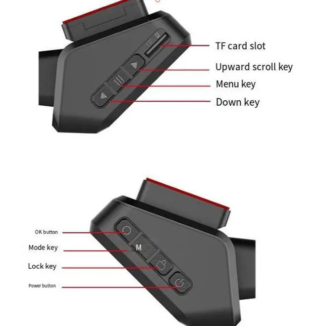 Alt view image 3 of 3 - S8 4K Dual Channel Dash Cam, Front+Rear Recording with GPS Trajectory 4K Ultra HD Front + 1080p Rear, 3.0" IPS Display, Built-in WiFi, G-Sensor, Parking Monitor ACC Hardwire Kit Included