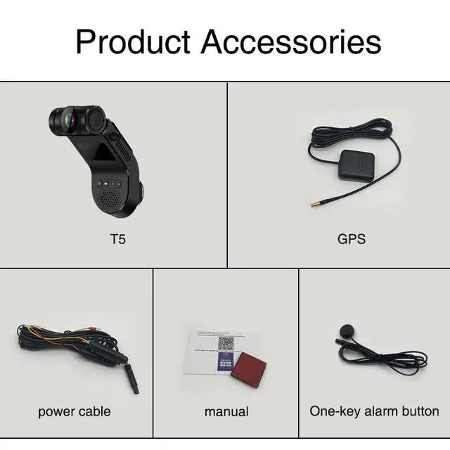 Alt view image 3 of 5 - 4G Dual Channel Dash Cam, Front+Interior Recording 1080p HD, Remote Live View, GPS Tracking, CMSV6 Fleet Platform 32GB Card Included for Rideshare, Taxi, Commercial Fleet