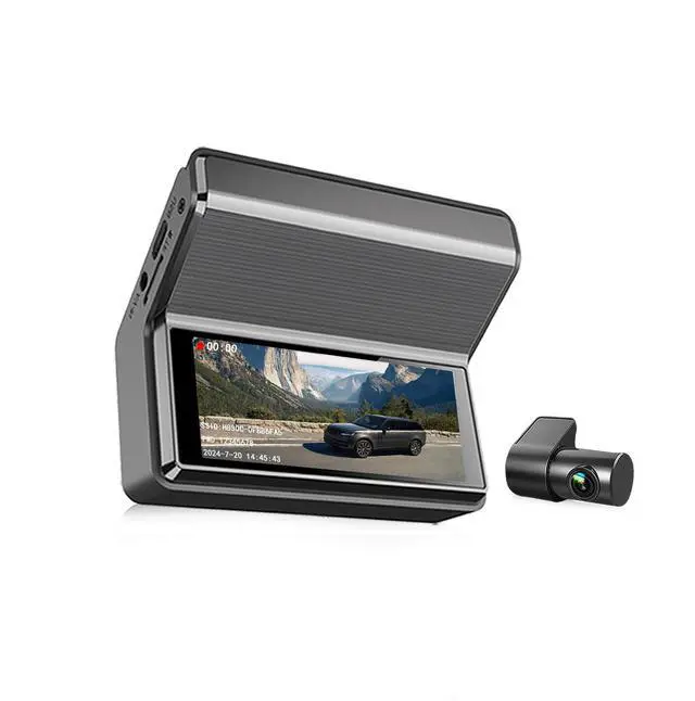 Alt view image 3 of 5 - 2K+1K Dual Channel Dash Cam, Front+Rear Recording 1440p Front + 1080p Rear, WiFi APP Control, 3.0" IPS Display, Parking Monitor, G-Sensor, Loop Recording 32GB Card Included