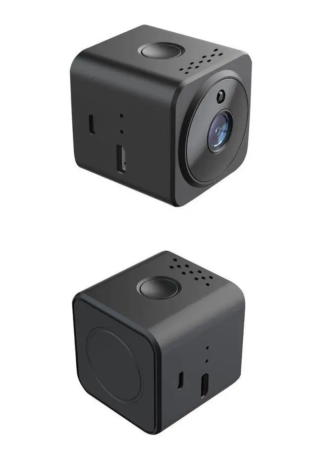 Alt view image 3 of 4 - AS02 Mini WiFi Security Camera, 1080P HD Indoor Smart Cam with Two-Way Audio Infrared Night Vision, Motion Detection, 64GB MicroSD Support, Remote Viewing Home/Baby/Pet Monitor (32g)
