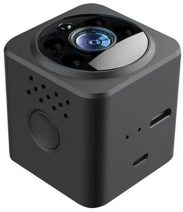 Main image of AS02 Mini WiFi Security Camera, 1080P HD Indoor Smart Cam with Two-Way Audio Infrared Night Vision, Motion Detection, 64GB MicroSD Support, Remote Viewing Home/Baby/Pet Monitor (32g)