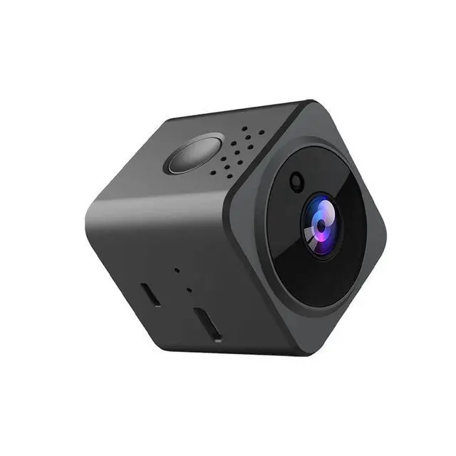 Alt view image 2 of 4 - AS02 Mini WiFi Security Camera, 1080P HD Indoor Smart Cam with Two-Way Audio Infrared Night Vision, Motion Detection, 64GB MicroSD Support, Remote Viewing Home/Baby/Pet Monitor (32g)