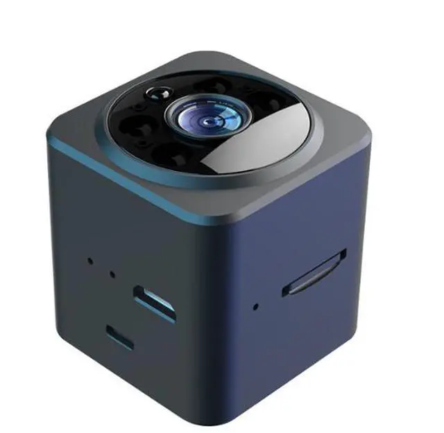 Alt view image 2 of 4 - AS02 Mini WiFi Security Camera, 1080P? HD Indoor Cam with Infrared Night Vision Two-Way Audio, Motion Detection, 64GB TF Support, 600mAh Battery Home/Baby/Pet Monitor