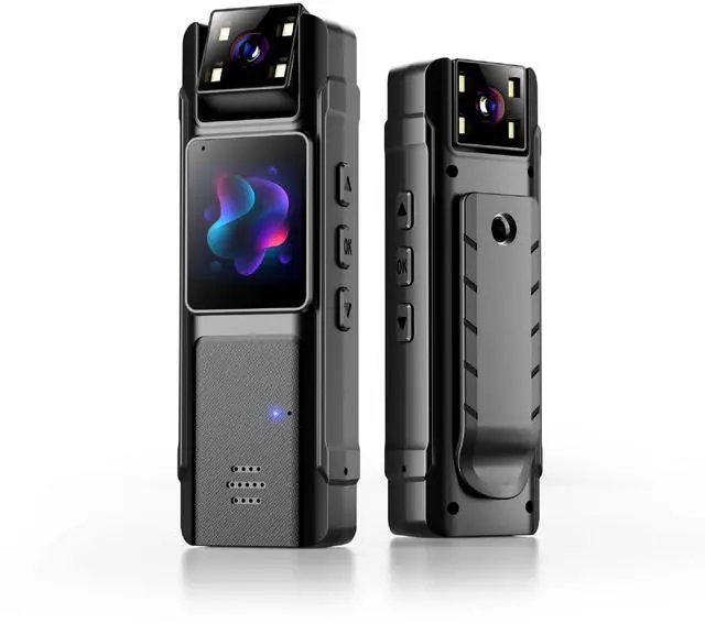 Main image of Portable Body Camera, 1080P HD WiFi Law Enforcement Recorder with Back Clip 1.3" IPS Display, 130° Wide Angle, 800mAh Battery, 128GB Max, Type-C For Security, Police, Outdoor Activities