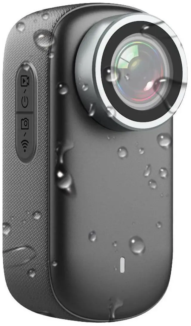 Main image of 4K Waterproof Thumb Camera, WiFi Outdoor Action Cam for Cycling, Diving, Pet Monitoring IP66 + 30m Underwater Case, GC4653 Sensor, F2.0, 1000mAh, 3H Battery, 256GB Max 16:9, EIS