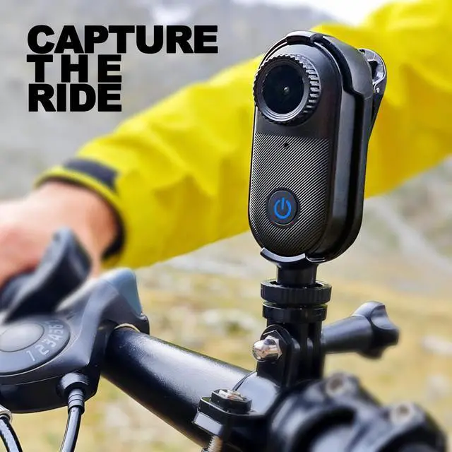 Alt view image 3 of 5 - 2.7K Outdoor Thumb Camera, WiFi Magnetic Chest Mount Action Cam 30fps, 128GB Max, Waterproof Case (10m), 490mAh For Cycling, Vlogging, Motorcycle, Pet Monitoring