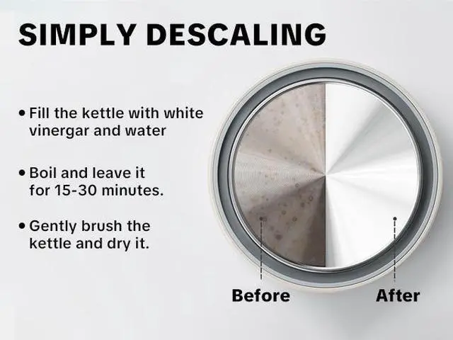 Alt view image 6 of 7 - Kawu Electric Kettle Glass Teapot 2.5L Glass Material 304 Stainless Steel Heating Plate Removable Suitable for Brewing Coffee, Tea, Flower Tea, and Fruit Tea