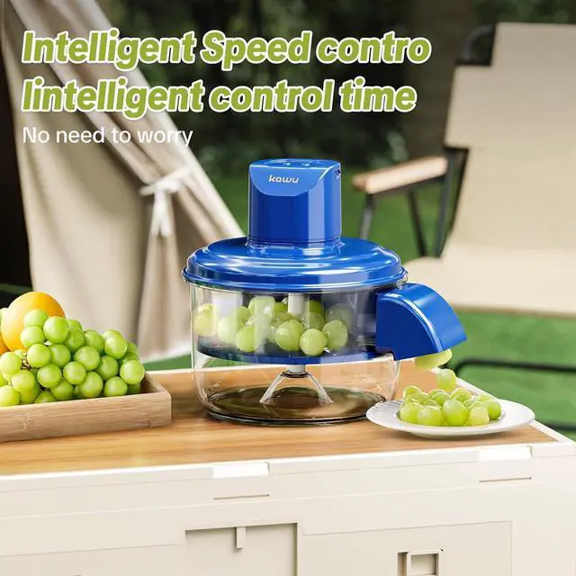 Alt view image 3 of 7 - Kawu Grape peeling machine, peeling machine, fully automatic household, fruit, green grape, garlic peeling tool