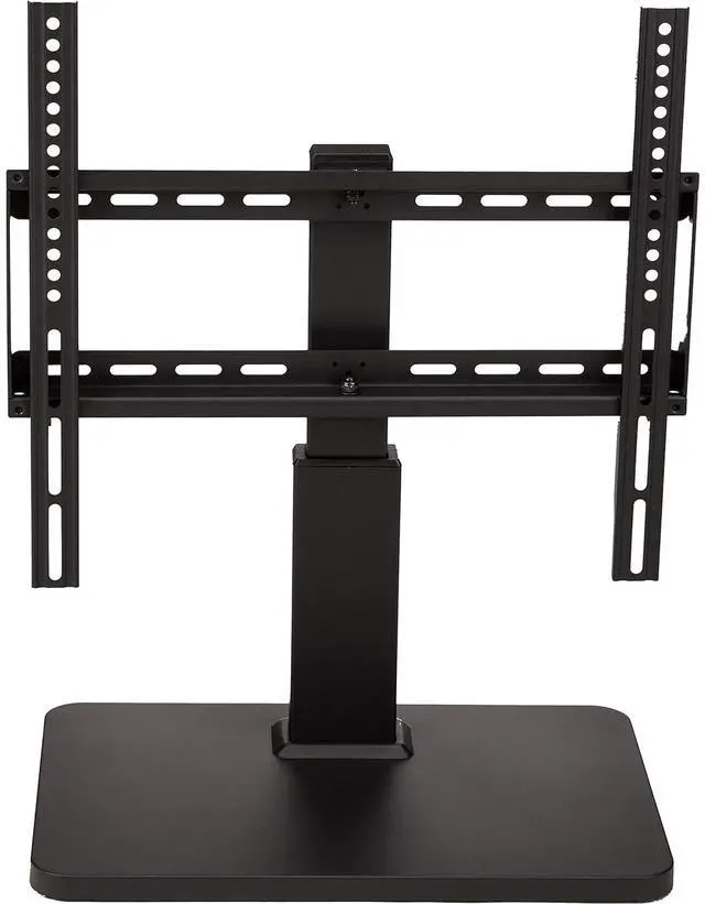 Alt view image 2 of 6 - Eyesoul Swivel Pedestal Table Top TV Mount for 32" to 65" TVs up to 55 lbs, Height Adjustable 14-19 Inches, Max VESA 400x400, Black