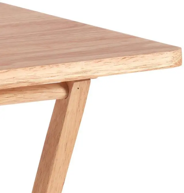 Alt view image 2 of 3 - Classic Foldable TV Dinner Tray Table with Storage Rack, 14.6 L x 19 W x 26 H inch, Natutral, 4-Pack