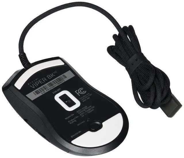 Alt view image 3 of 3 - Viper 8KHz Ultralight Ambidextrous Wired Gaming Mouse: Fastest Gaming Switches - 20K DPI Optical Sensor - Chroma RGB Lighting - 8 Programmable Buttons - 8000Hz HyperPolling - Classic Black