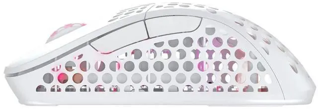 Alt view image 7 of 7 - M4 Wireless, Wireless Ultra-Light Gaming Mouse, Optimised for E-Sports, 2.4 GHz, RF RGB Lighting, Adaptable Ergonomic Right-Handed Mouse, Rechargeable, White