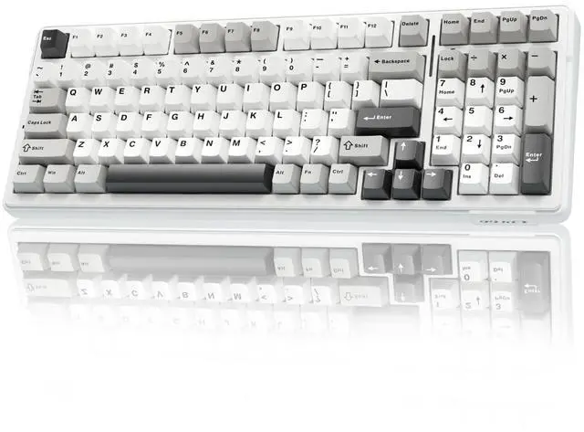 Main image of F99 Wireless Mechanical Keyboard,Tri-Mode BT5.0/2.4GHz/USB-C Hot Swappable Custom Keyboard,Pre-lubed Linear Switches,RGB Backlit Computer Gaming Keyboards for PC/Tablet/PS/Xbox