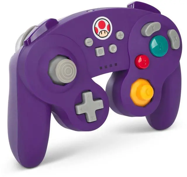 Alt view image 3 of 7 - GameCube Style Wireless Controller for Nintendo Switch/Switch 2 / Switch Lite/OLED Model - Toad, Officially Licensed by Nintendo