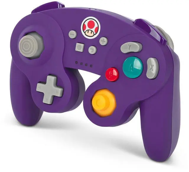 Alt view image 5 of 7 - GameCube Style Wireless Controller for Nintendo Switch/Switch 2 / Switch Lite/OLED Model - Toad, Officially Licensed by Nintendo
