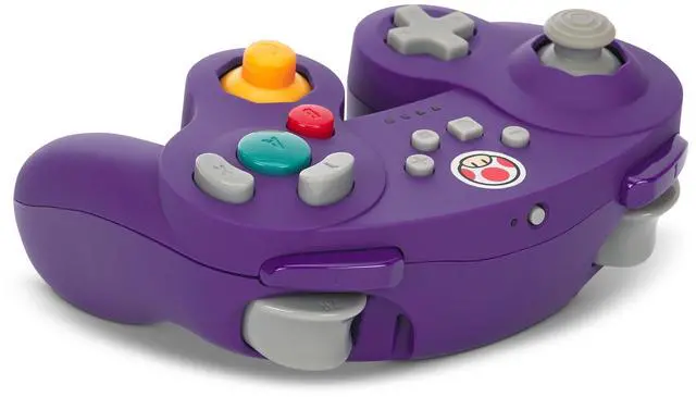 Alt view image 6 of 7 - GameCube Style Wireless Controller for Nintendo Switch/Switch 2 / Switch Lite/OLED Model - Toad, Officially Licensed by Nintendo