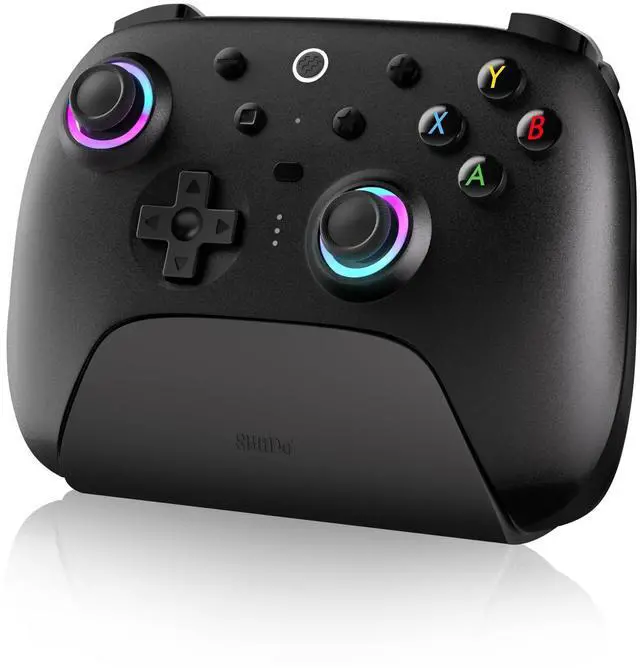 Main image of 8BitDo Ultimate 2 Wireless Controller, Game Gamepad for PC Android Steam Deck with TMR Joysticks, Switchable Hall Effect/Tactile Triggers, RGB Fire Ring, PC Steam Gamer Gift