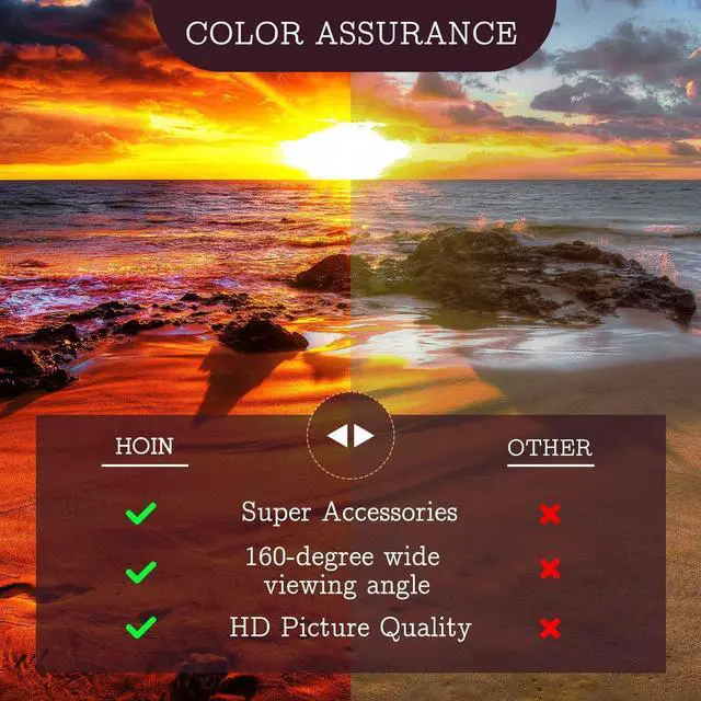 Alt view image 6 of 6 - Portable Projector Screen Stand Outdoor: Movie Projection Screen 80 inch 4K HD16:9 Outside Screen with Carry Bag for Home Theater Backyard Cinema Travel Foldable Anti Crease