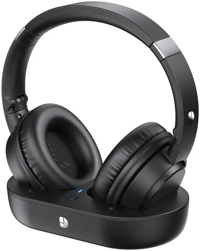 Main image of Wireless Headphones for TV, TV Headphones Wireless for Seniors, Versatile Charging Dock with Transmitter, Instant Audio Sync, 65-Hour Battery Life, Ideal Gift for Parents & Seniors
