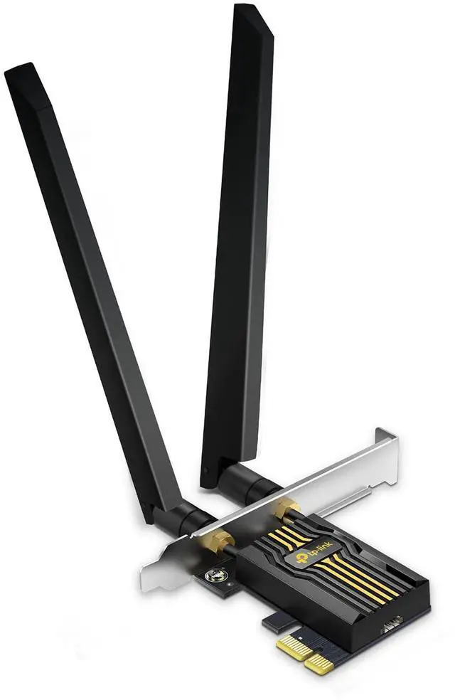 Main image of WiFi 7 BE6500 PCIe WiFi Card Archer TBE400E | Tri-Band Network Card for Desktop PC | Bluetooth 5.4| High-Gain Antennas| MLO, WPA3| Supports AMD/Intel Motherboard | Not Compatible w/Windows 10
