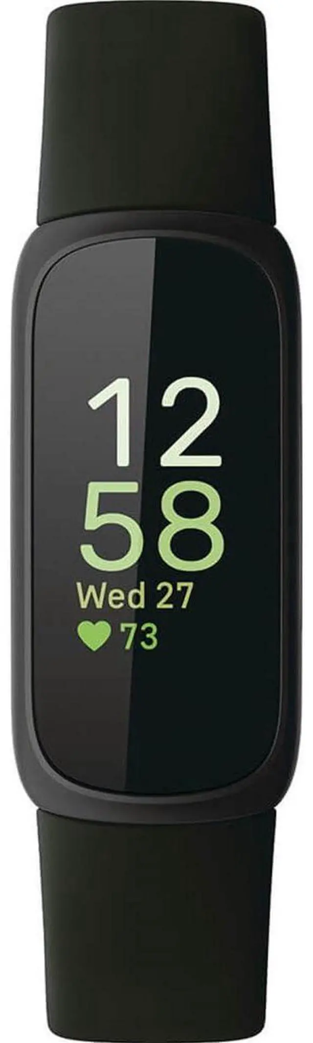 Alt view image 2 of 5 - Inspire 3 Health &-Fitness-Tracker with Stress Management, Workout Intensity, Sleep Tracking, 24/7 Heart Rate and more, Midnight Zen/Black One Size (S & L Bands Included)