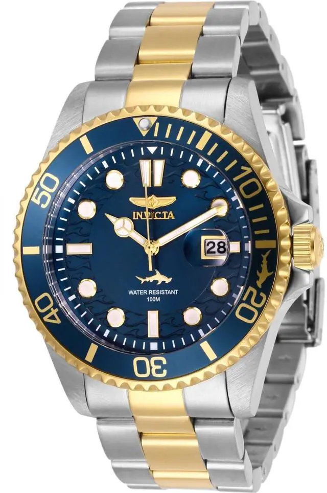 Main image of Mens Pro Diver Quartz Watch, Two Tone, 30021