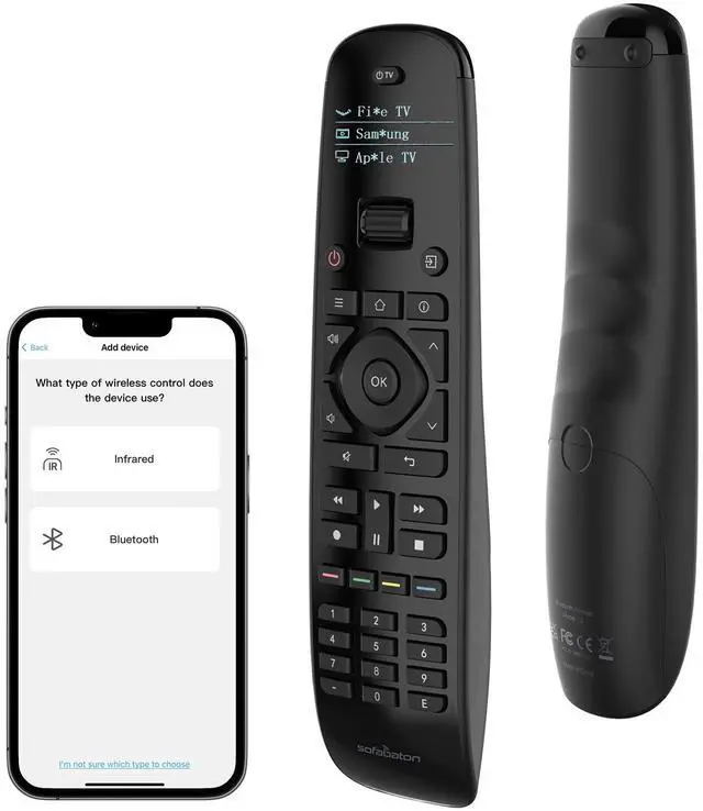 Main image of U2 Universal Remote with Backlit Button, All in One Universal Remote Control with App Control, Custom Macros, Compatible with Smart TVs,Sound Bar and DVD/Blu-ray Players, and More
